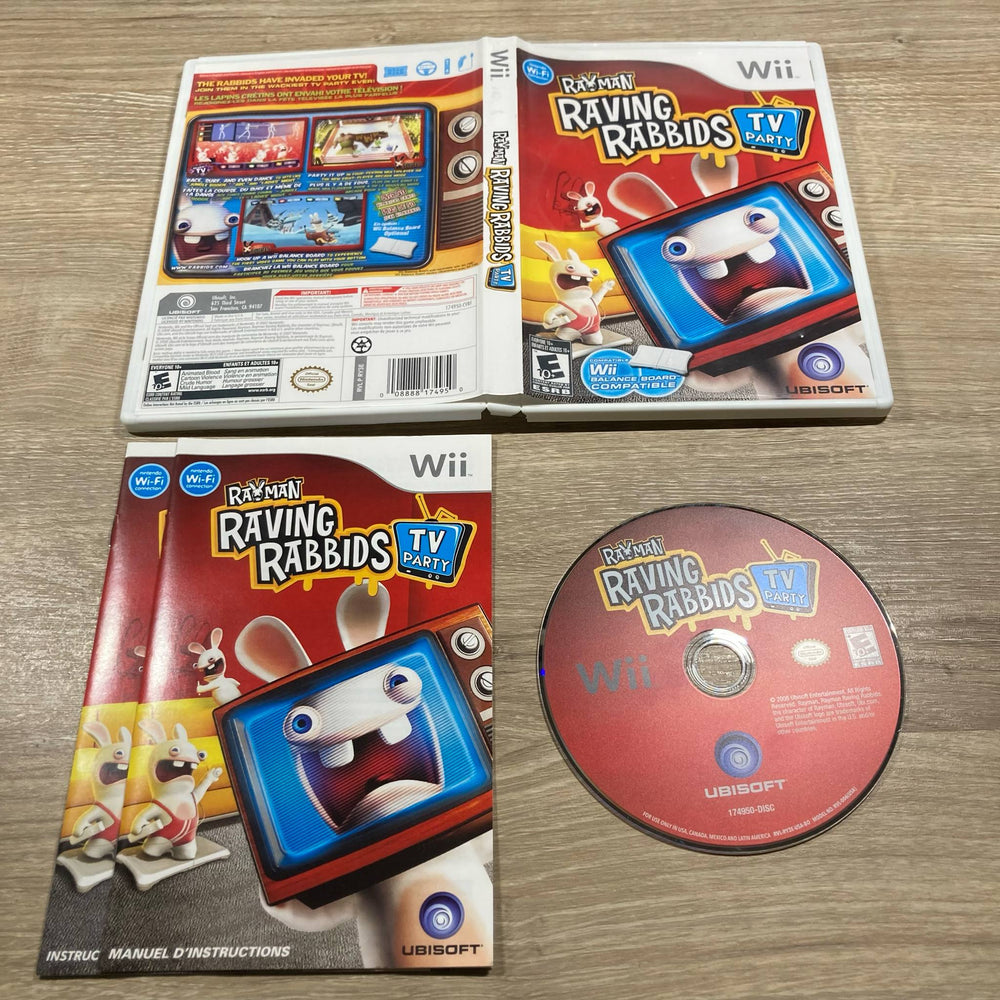 Rayman Raving Rabbids TV Party Wii