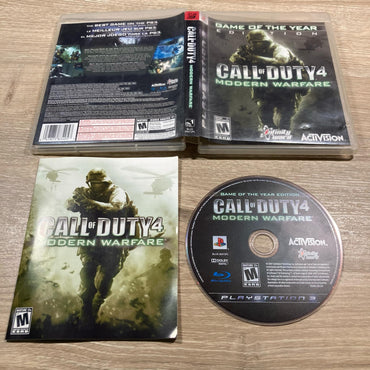 Call of Duty 4 Modern Warfare [Game of the Year] Playstation 3