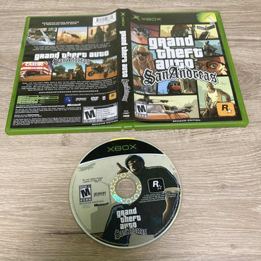 Grand Theft Auto San Andreas Xbox