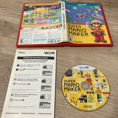 Super Mario Maker Wii U