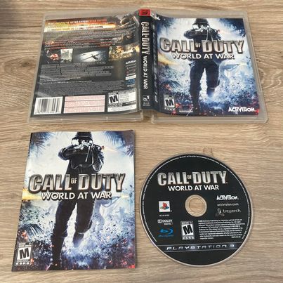 Call Of Duty World At War Playstation 3
