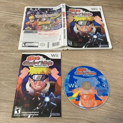 Naruto Clash Of Ninja Revolution Wii