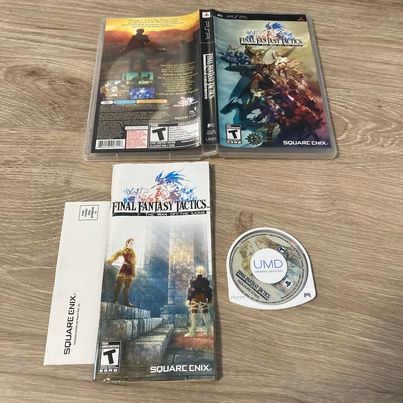 Final Fantasy Tactics: The War Of The Lions PSP