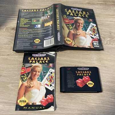 Caesar's Palace Sega Genesis