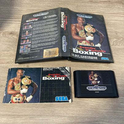 Evander Holyfield's Real Deal Boxing Sega Genesis