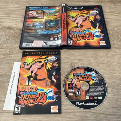 Ultimate Ninja 4: Naruto Shippuden Playstation 2