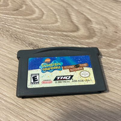 SpongeBob SquarePants Revenge Of The Flying Dutchman GameBoy Advance