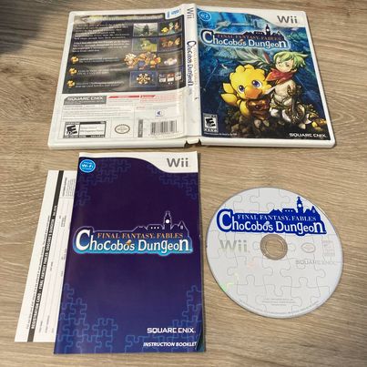 Final Fantasy Fables Chocobo's Dungeon Wii