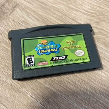 SpongeBob SquarePants Battle For Bikini Bottom GameBoy Advance