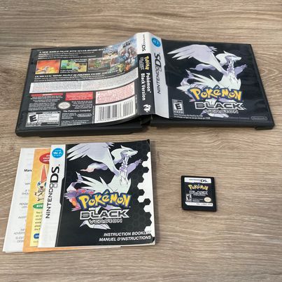 Pokemon Black Nintendo DS
