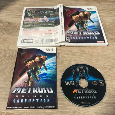 Metroid Prime 3 Corruption Wii