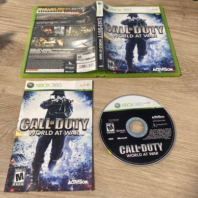 Call Of Duty World At War Xbox 360