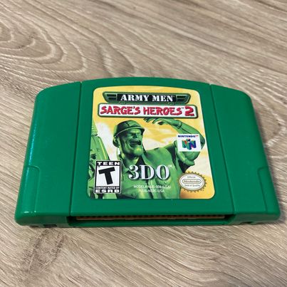 Army Men Sarge's Heroes 2 Nintendo 64