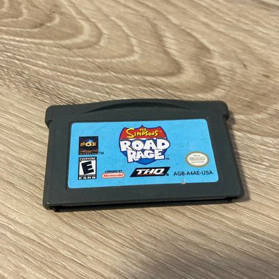 The Simpsons Road Rage GameBoy Advance