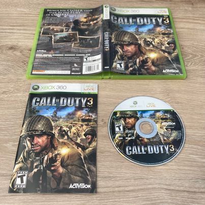 Call Of Duty 3 Xbox 360