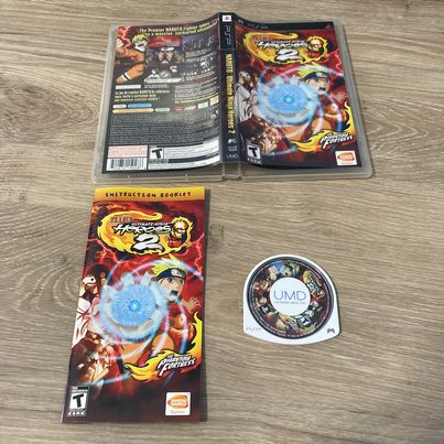 Naruto Ultimate Ninja Heroes 2 The Phantom Fortress PSP