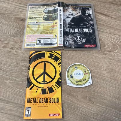 Metal Gear Solid: Peace Walker PSP