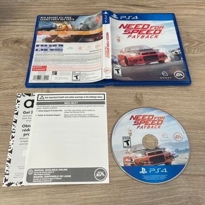 Need For Speed Payback Playstation 4