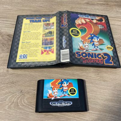 Sonic The Hedgehog 2 Sega Genesis