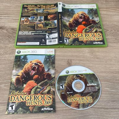 Cabela's Dangerous Hunts 2009 Xbox 360