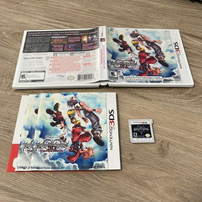 Kingdom Hearts 3D Dream Drop Distance Nintendo 3DS