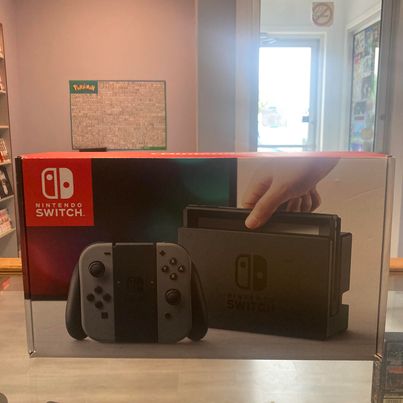 Nintendo Switch With Gray Joy-Con Nintendo Switch Console