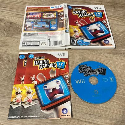 Rayman Raving Rabbids TV Party Wii