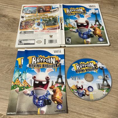 Rayman Raving Rabbids 2 Wii
