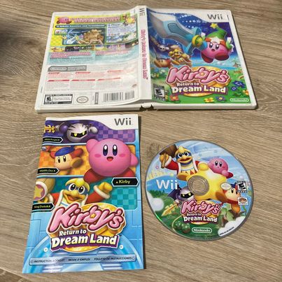 Kirby's Return To Dream Land Wii