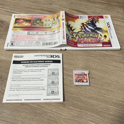 Pokemon Omega Ruby Nintendo 3DS
