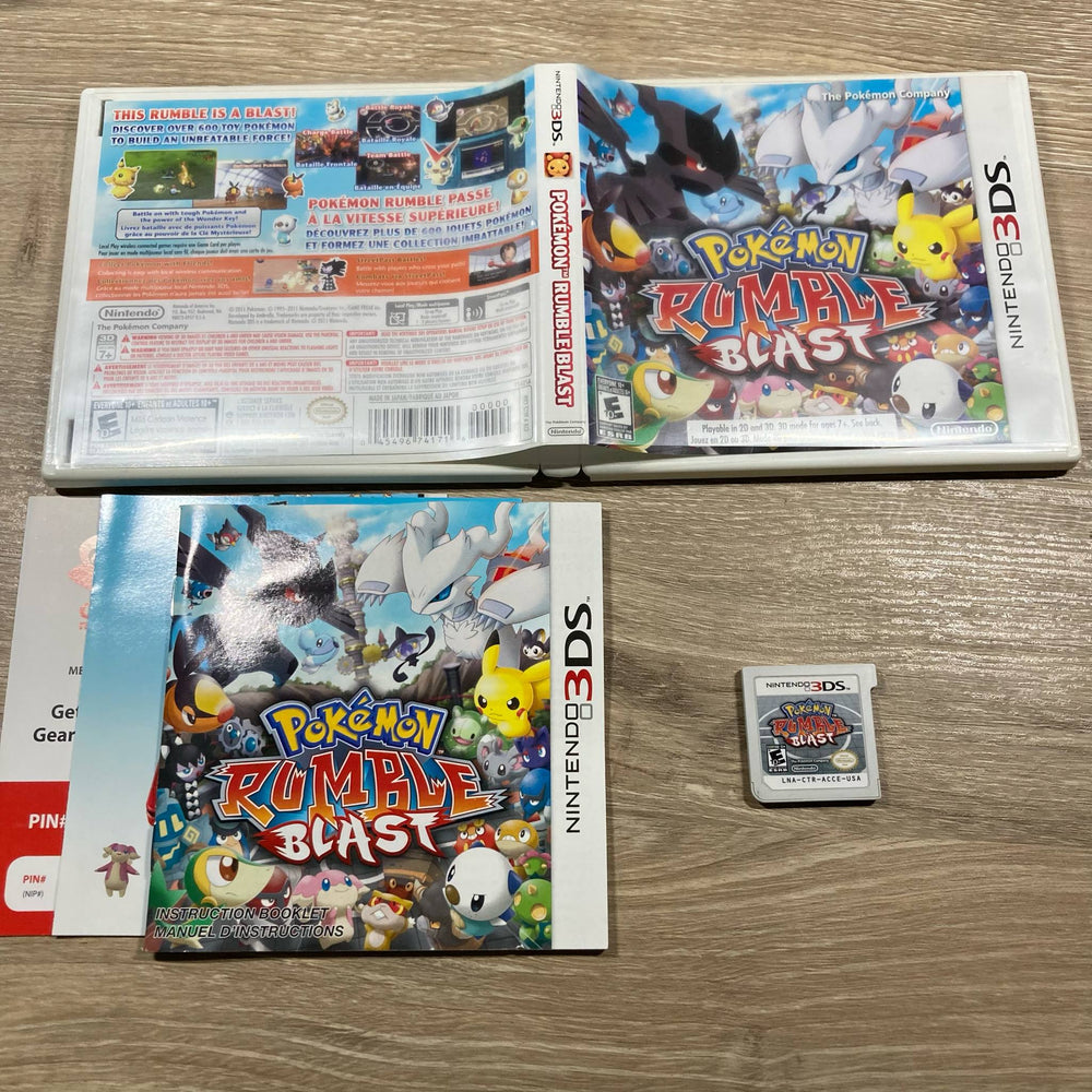 Pokemon Rumble Blast Nintendo 3DS