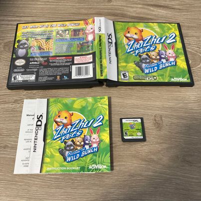 Zhu Zhu Pets 2: Featuring The Wild Bunch Nintendo DS