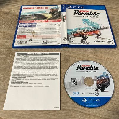 Burnout Paradise Remastered Playstation 4