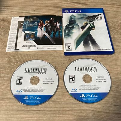 Final Fantasy VII Remake Playstation 4