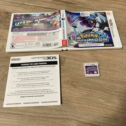 Pokemon Ultra Moon Nintendo 3DS