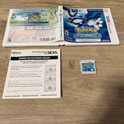 Pokemon Alpha Sapphire Nintendo 3DS