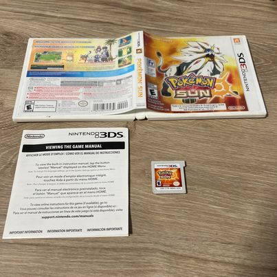 Pokemon Sun Nintendo 3DS