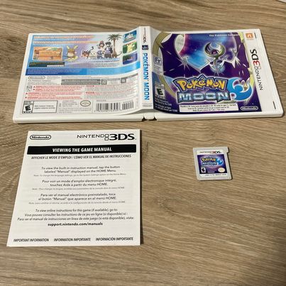 Pokemon Moon Nintendo 3DS