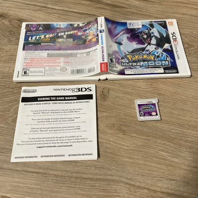 Pokemon Ultra Moon Nintendo 3DS