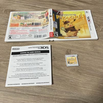 Detective Pikachu Nintendo 3DS