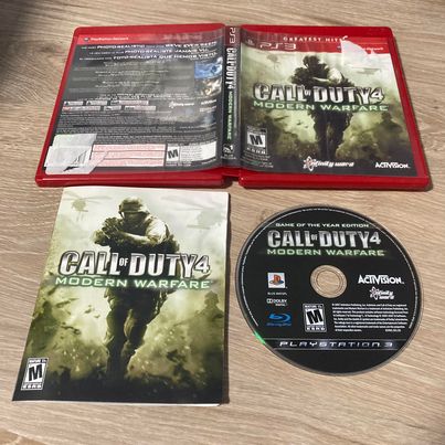 Call of duty 4 modern warfare hot sale playstation 3