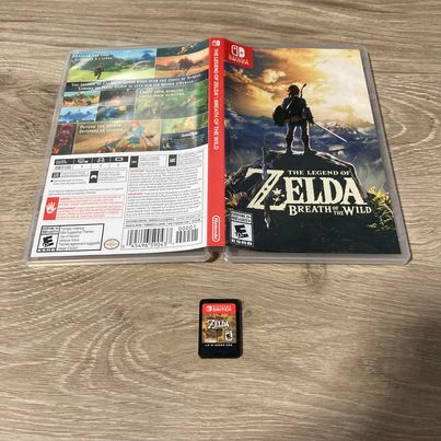 Zelda Breath Of The Wild Nintendo Switch