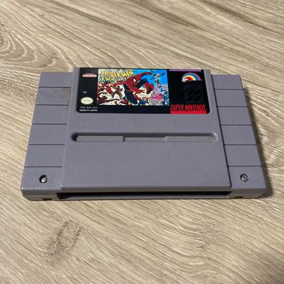 Spiderman X-Men Arcade's Revenge Super Nintendo