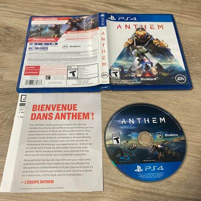 Anthem Playstation 4