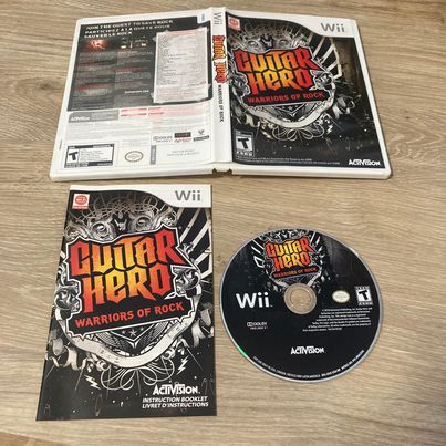 Guitar Hero: Warriors Of Rock Wii