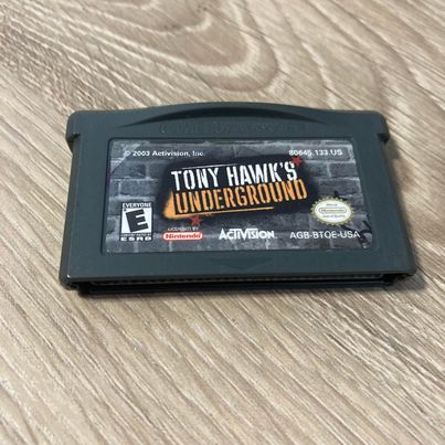 Tony Hawk Underground GameBoy Advance