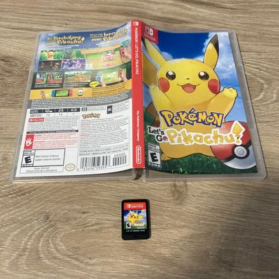 Pokemon Let's Go Pikachu Nintendo Switch