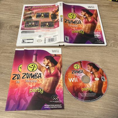 Zumba fitness hot sale party wii