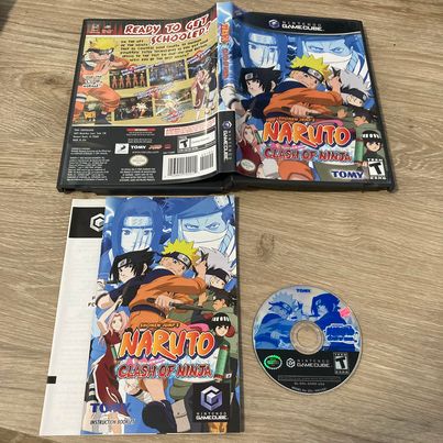 Naruto Clash Of Ninja Gamecube