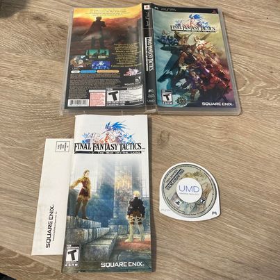 Final Fantasy Tactics: The War Of The Lions PSP